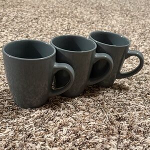 Gray Ceramic Mug Set